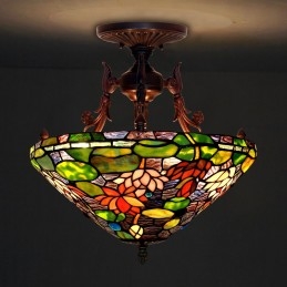 40 cm Tiffany Farget Glass...