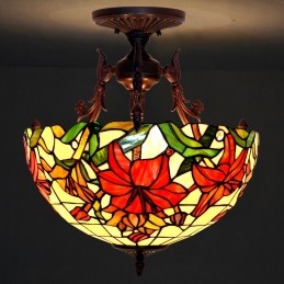 40 cm Tiffany Farget Glass...