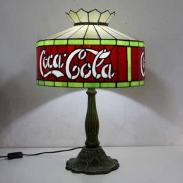 Coca-Cola farget glass...