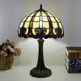 Tiffany-stil bordlampe 12...