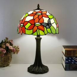 Tiffany-stil bordlampe 12...