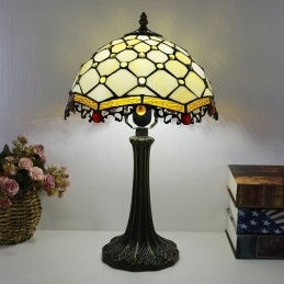 Tiffany-stil bordlampe 12...