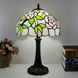 Tiffany-stil bordlampe 12...