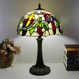 Tiffany Style Gul bordlampe...