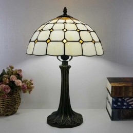 Tiffany Style Gul bordlampe...