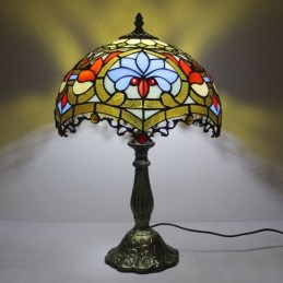 12 tommers Tiffany-lampe...