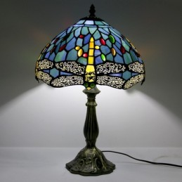 12 tommers Tiffany-lampe...