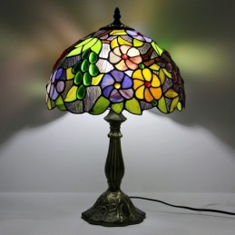 12-tommers Tiffany-lampe...