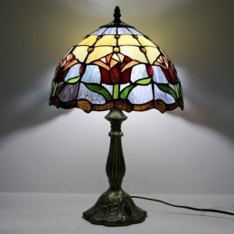 12 tommers Tiffany-lampe...