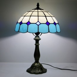 12 tommers Tiffany-lampe...