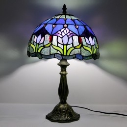 12 tommers Tiffany-lampe...