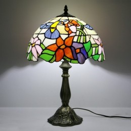 12 tommers Tiffany-lampe...