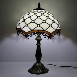 12 tommers Tiffany-lampe...