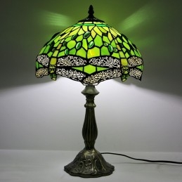 12-tommers Tiffany-lampe...