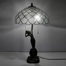 16 tommer Tiffany-lampe...