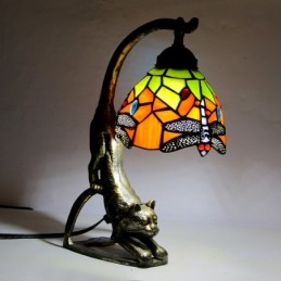 Tiffany-stil bordlampe...