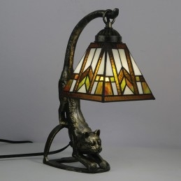 Tiffany-stil bordlampe...