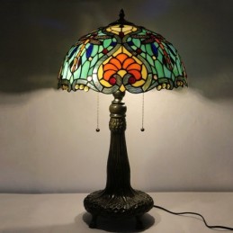 16 tommer Tiffany-lampe...