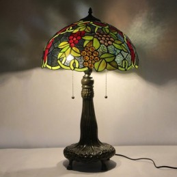 16 tommer Tiffany-lampe...